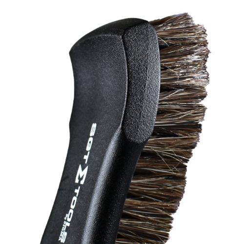 Escova manual ultra macia de crina de cavalo cabo ergonômico - 0752013966 Escova manual ultra macia de crina de cavalo cabo ergonômico - 0752013966