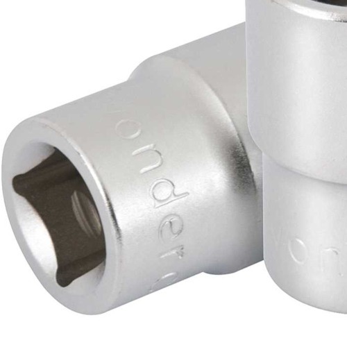 Soquete sextavado 12 mm encaixe 1/2