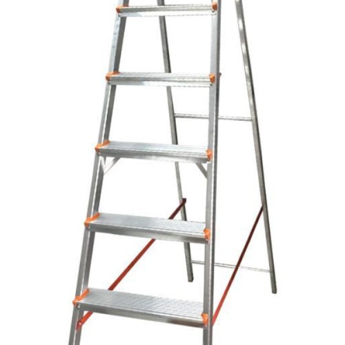 Escada de alumnio 8 degraus residencial - EDS008