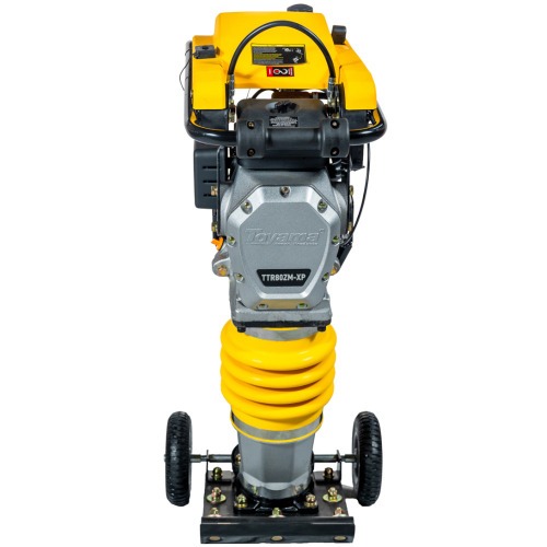 Compactador de solo tipo sapo a gasolina 330 x 290 mm 4 hp 4T com rodas - TTR80ZM-XP Compactador de solo tipo sapo a gasolina 330 x 290 mm 4 hp 4T com rodas - TTR80ZM-XP