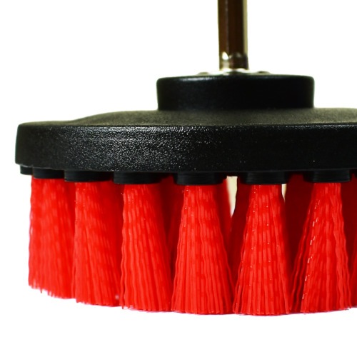 Escova rotativa para limpeza de estofados 120mm para furadeira e politriz M14