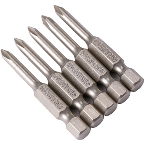 Jogo de bits philips Ph2 x 50mm encaixe 1/4