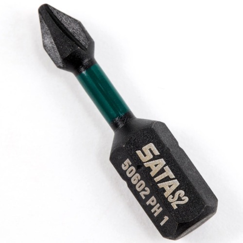 Jogo de bits de impacto philips Ph1 x 29mm encaixe 1/4