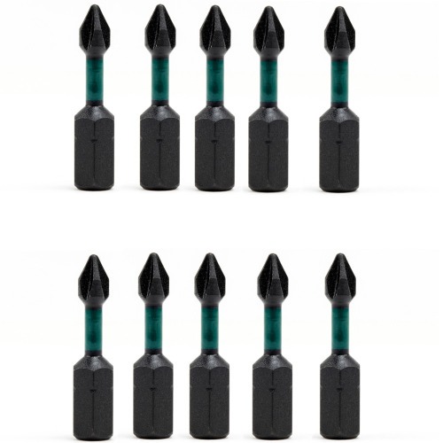 Jogo de bits de impacto philips Ph3 x 29mm encaixe 1/4