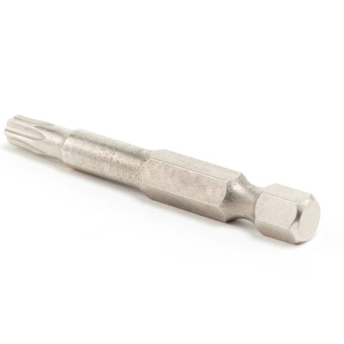 Jogo de bits hexalobular T25 x 50 mm encaixe 1/4 Jogo de bits hexalobular T25 x 50 mm encaixe 1/4