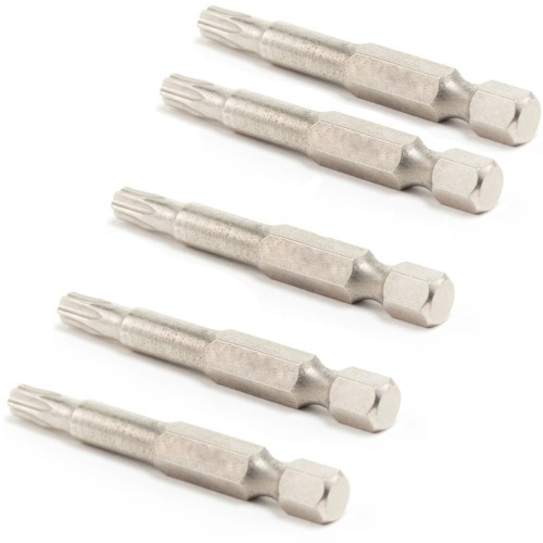 Jogo de bits hexalobular T25 x 50 mm encaixe 1/4 Jogo de bits hexalobular T25 x 50 mm encaixe 1/4