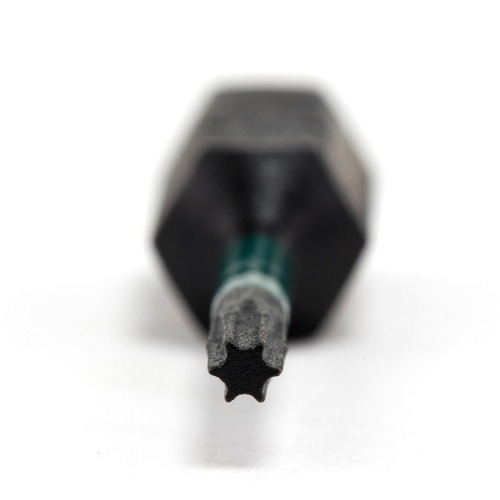 Jogo de bits de impacto hexalobular T25 x 29 mm encaixe 1/4 Jogo de bits de impacto hexalobular T25 x 29 mm encaixe 1/4