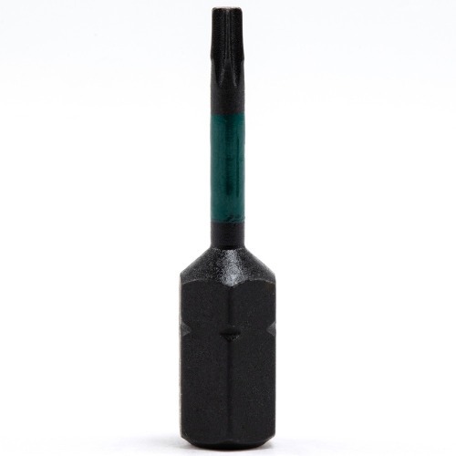 Jogo de bits de impacto hexalobular T25 x 29 mm encaixe 1/4 Jogo de bits de impacto hexalobular T25 x 29 mm encaixe 1/4