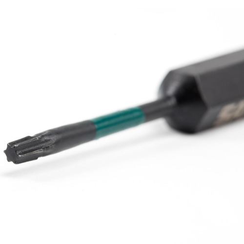 Jogo de bits de impacto hexalobular T25 x 50 mm encaixe 1/4