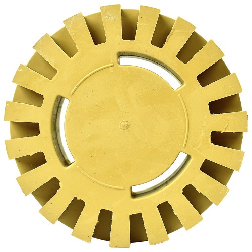Disco removedor de adesivos dentado refrigerado Disco removedor de adesivos dentado refrigerado