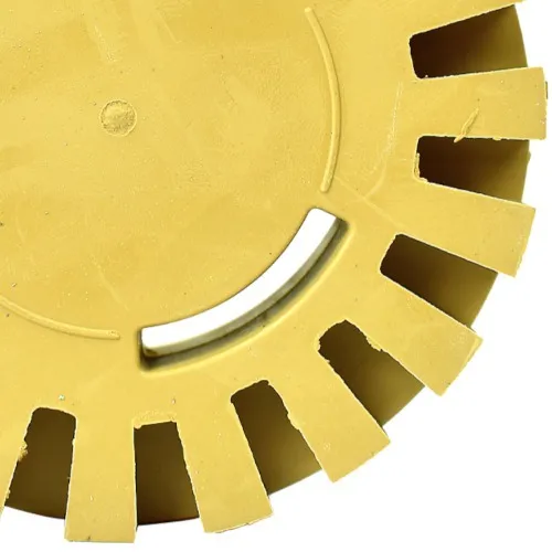 Disco removedor de adesivos dentado refrigerado