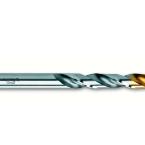 Broca de aço rápido para metal TiN 6,5 mm DIN 338 - TW100