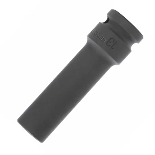Soquete sextavado de impacto longo 10 mm encaixe 1/2