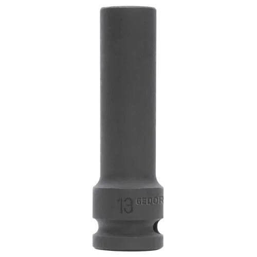 Soquete sextavado de impacto longo 10 mm encaixe 1/2