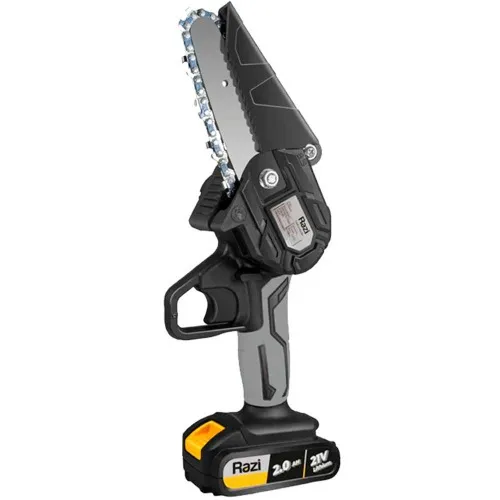 Motosserra a bateria 21V 2Ah com 2 baterias 24183 - RZ-SPB21  110V/220V