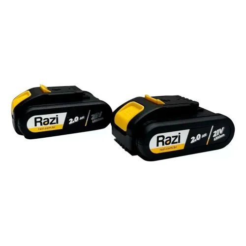 Motosserra a bateria 21V 2Ah com 2 baterias 24183 - RZ-SPB21  110V/220V