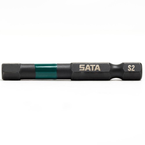 Jogo de bits de impacto hexagonal 6 x 50mm encaixe de 1/4