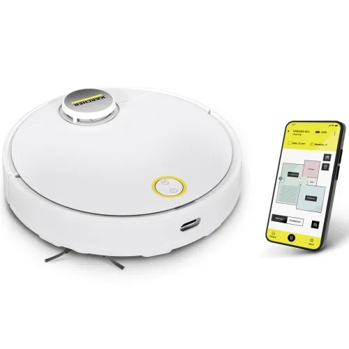 Robô aspirador de pó Comando por aplicativo Recarregamento automático- RCV 3  110V/220V