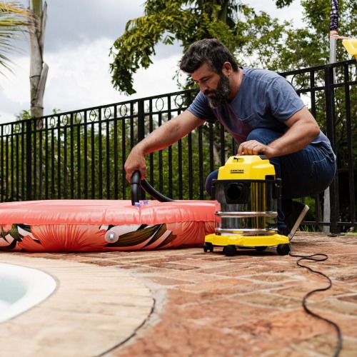 Aspirador de pó e líquido 12L 1.700W Inox com função soprador - WDL 1s  110V Aspirador de pó e líquido 12L 1.700W Inox com função soprador - WDL 1s  110V