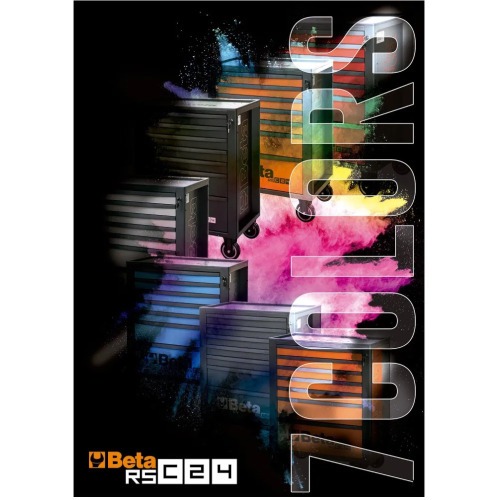 Carrinho para ferramentas com 7 gavetas Full Rosa - RSC24/7 Carrinho para ferramentas com 7 gavetas Full Rosa - RSC24/7