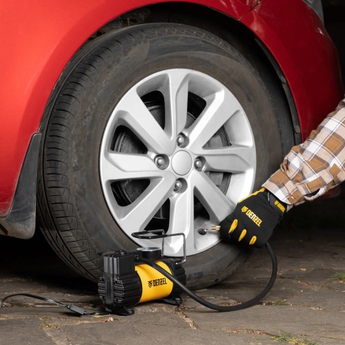 Compressor de ar automotivo portátil 12V 37L/min com bolsa - 5805555 Compressor de ar automotivo portátil 12V 37L/min com bolsa - 5805555