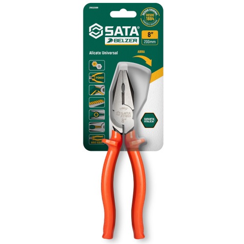 Alicate universal ao cromo vandio 8