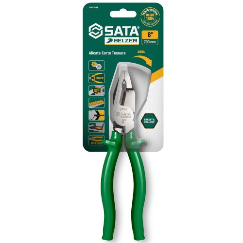 Alicate universal corte tesoura aço cromo vanádio 8 Alicate universal corte tesoura aço cromo vanádio 8