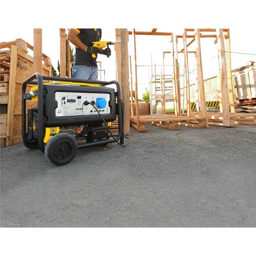 Gerador de energia 7,1Kva a gasolina monofásico 4 tempos - GGV 7100  110V/220V Gerador de energia 7,1Kva a gasolina monofásico 4 tempos - GGV 7100  110V/220V