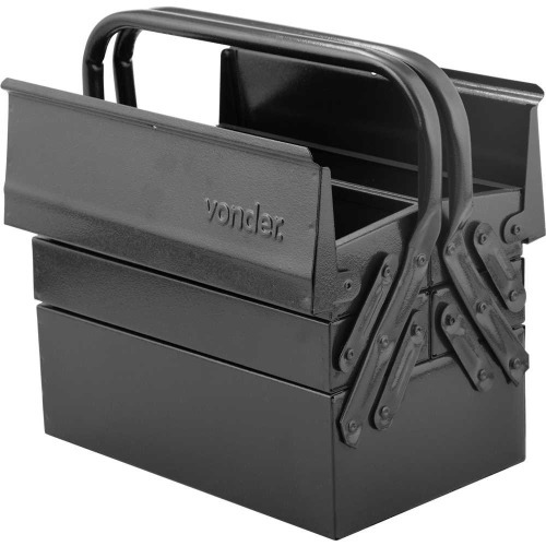 Caixa para ferramentas com 5 gavetas 30 x 19 x 20 cm - Vonder Caixa para ferramentas com 5 gavetas 30 x 19 x 20 cm - Vonder