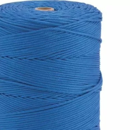 Corda multifilamento 3,0 mm cor azul rolo com 277 metros Corda multifilamento 3,0 mm cor azul rolo com 277 metros