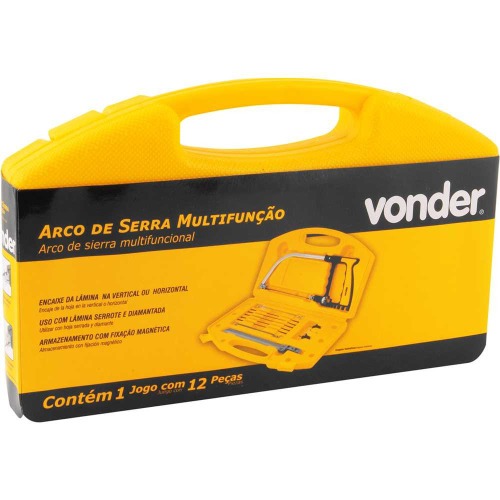 Arco de serra multifuno, jogo com 12 peas