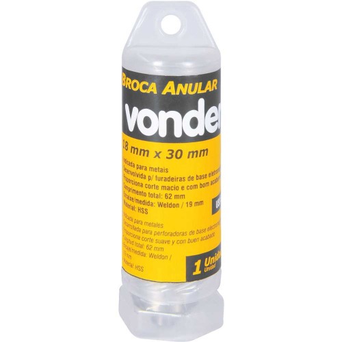 Broca anular encaixe Weldon 18 mm x 30 mm 