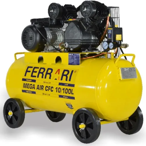 Compressor de ar 10 pés 100L 2 hp 115 libras - Mega Air  220V
