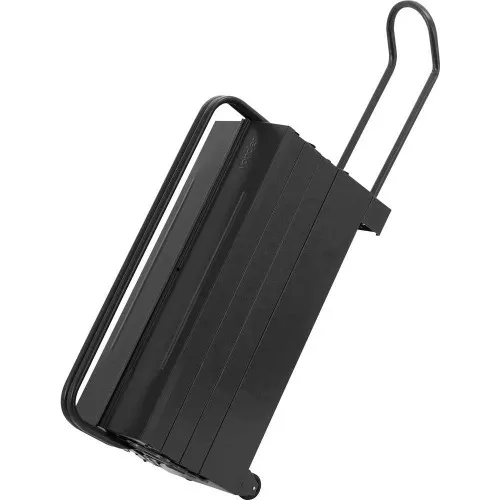Caixa metálica para ferramentas com 7 gavetas 60,0 x 19,0 x 24,0 cm com roda