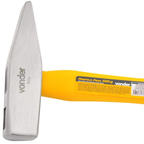 Martelo pena 500 g com cabo de fibra 