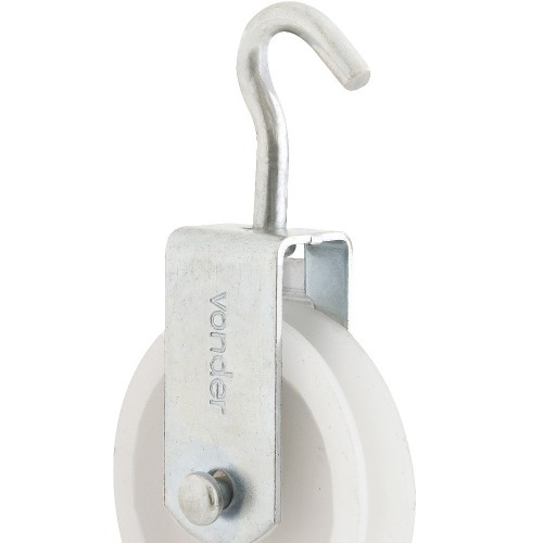 Roldana plstica com dimetro de 4 cm