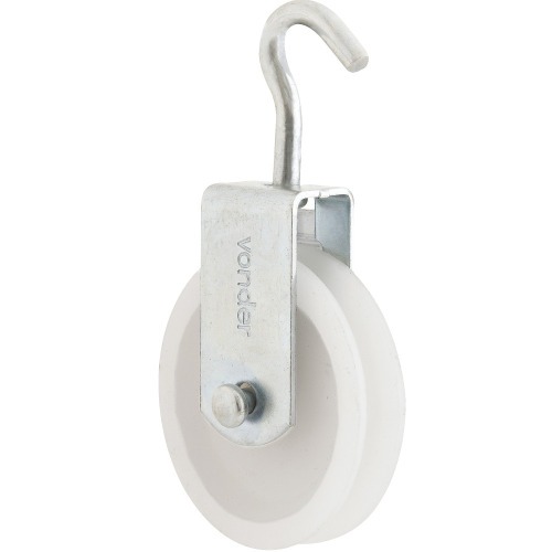 Roldana plstica com dimetro de 4 cm