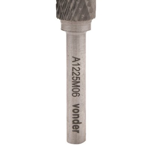 Lima rotativa cilíndrica 10 x 20 mm com haste 6 mm Lima rotativa cilíndrica 10 x 20 mm com haste 6 mm