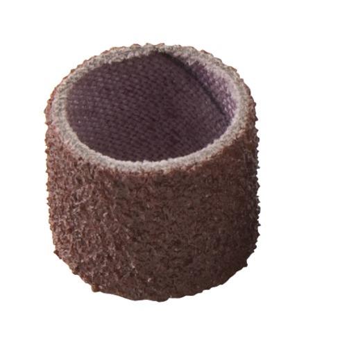 Jogo de lixa cilíndrica 12,7 x 12,7 mm grão G80 com 6 peças Jogo de lixa cilíndrica 12,7 x 12,7 mm grão G80 com 6 peças