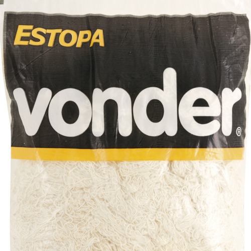 Estopa branca para polimento 200 g
