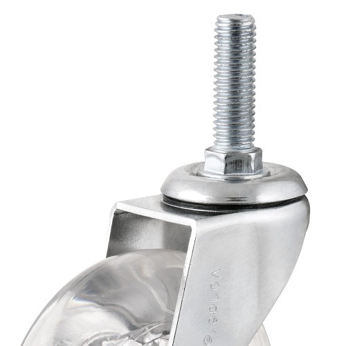 Rodízio giratório de poliuretano linha leve 3 Rodízio giratório de poliuretano linha leve 3