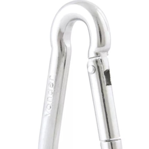 Mosquetão com trava 8 mm x 80 mm Mosquetão com trava 8 mm x 80 mm