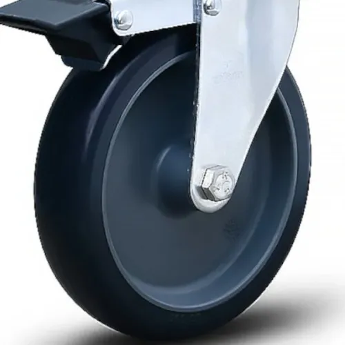 Rodízio giratório com freio 4