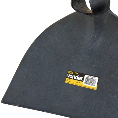 Enxada larga 2,5 lb sem cabo virada