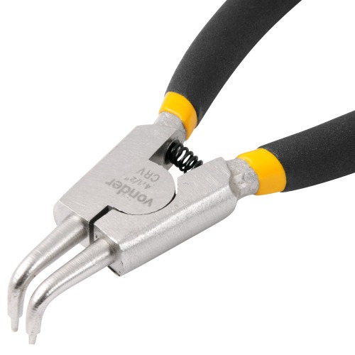 Alicate para anéis externos bico curvo 4.1/2 Alicate para anéis externos bico curvo 4.1/2