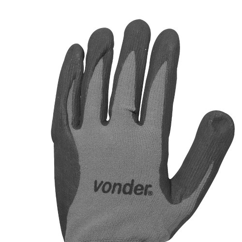 Luva de poliamida com borracha nitrílica  tamanho 9 - PNV 0900  Luva de poliamida com borracha nitrílica  tamanho 9 - PNV 0900