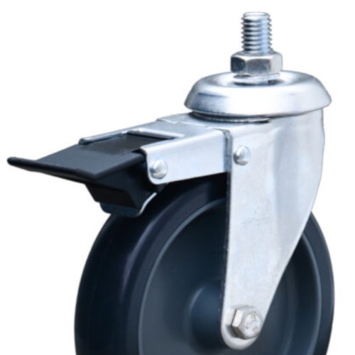 Rodízio giratório com freio 5 Rodízio giratório com freio 5