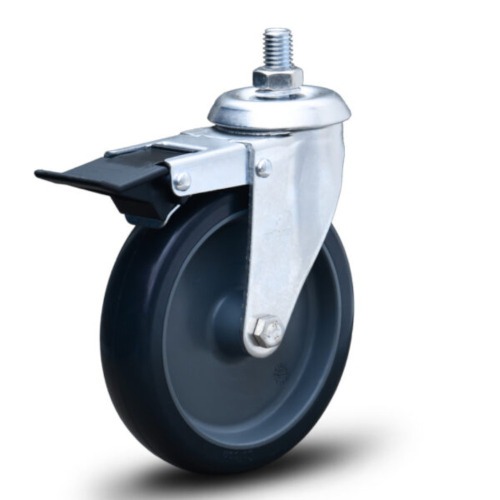 Rodízio giratório com freio 5 Rodízio giratório com freio 5