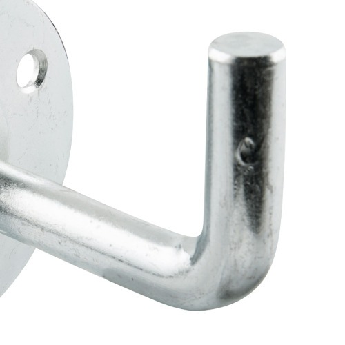 Suporte para corrim�o redondo tipo gancho 1/2