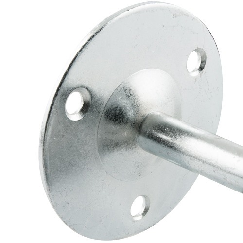 Suporte para corrim�o redondo tipo gancho 1/2